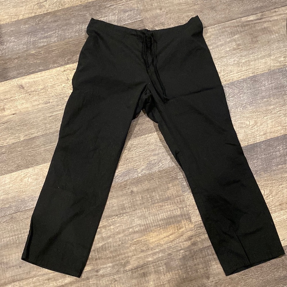 Men’s Black Scrub Pants